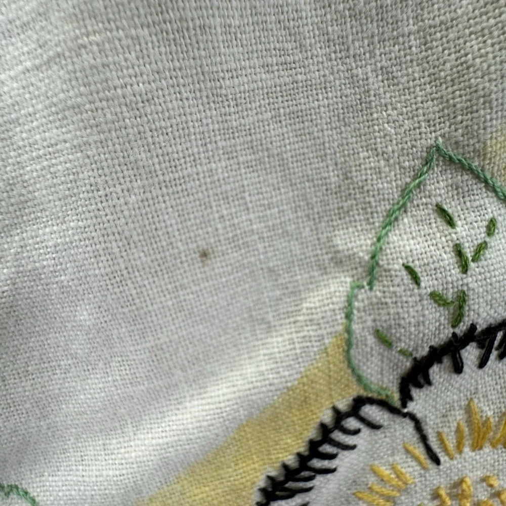 Hand Stiched‎ SunFlower Table Runner Approx. 14x45